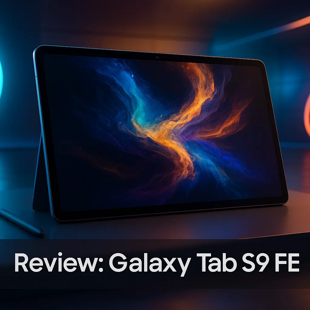 Galaxy Tab S9 FE: leve, potente e com visual premium