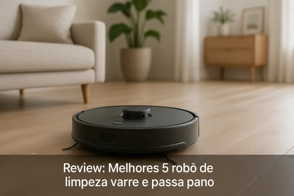 Melhores 5 robo de limpeza varre e passa pano