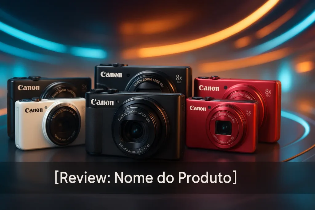 Cinco Principais Opções de Canon compacta