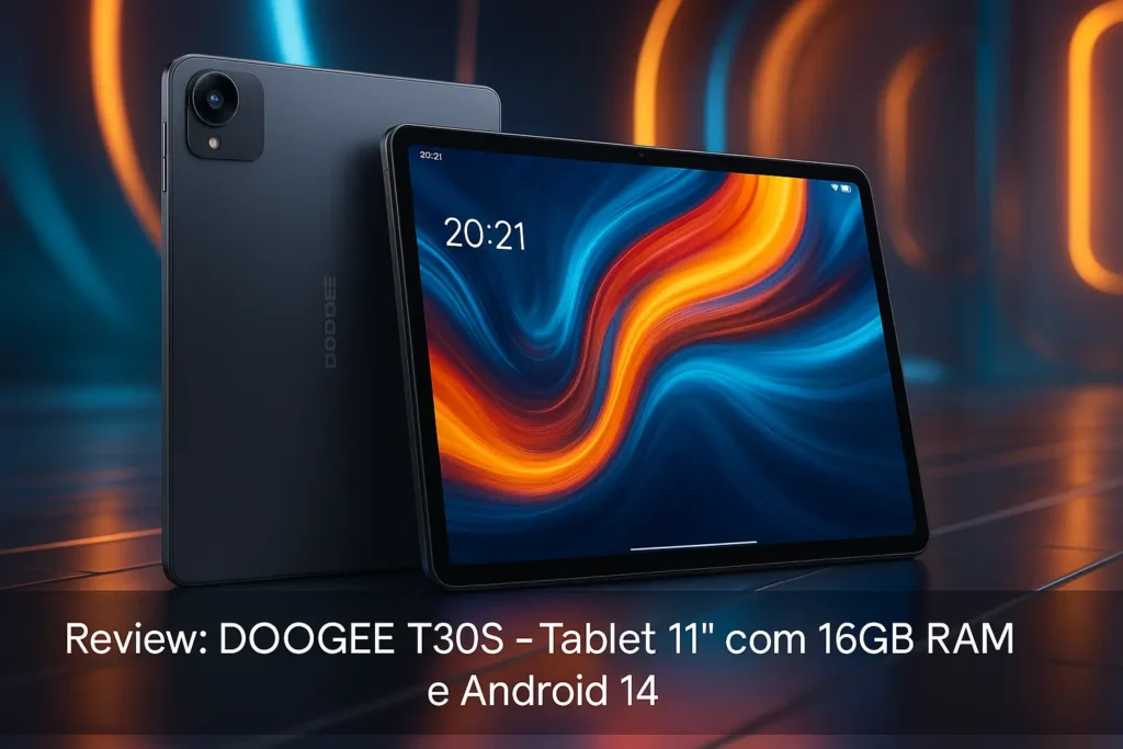 DOOGEE T30S: Tablet 11" com 16GB RAM e Android 14