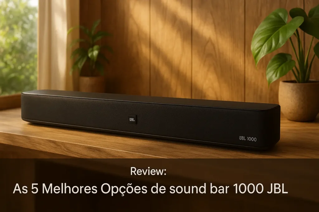 As 5 Melhores Opções de sound bar 1000 JBL