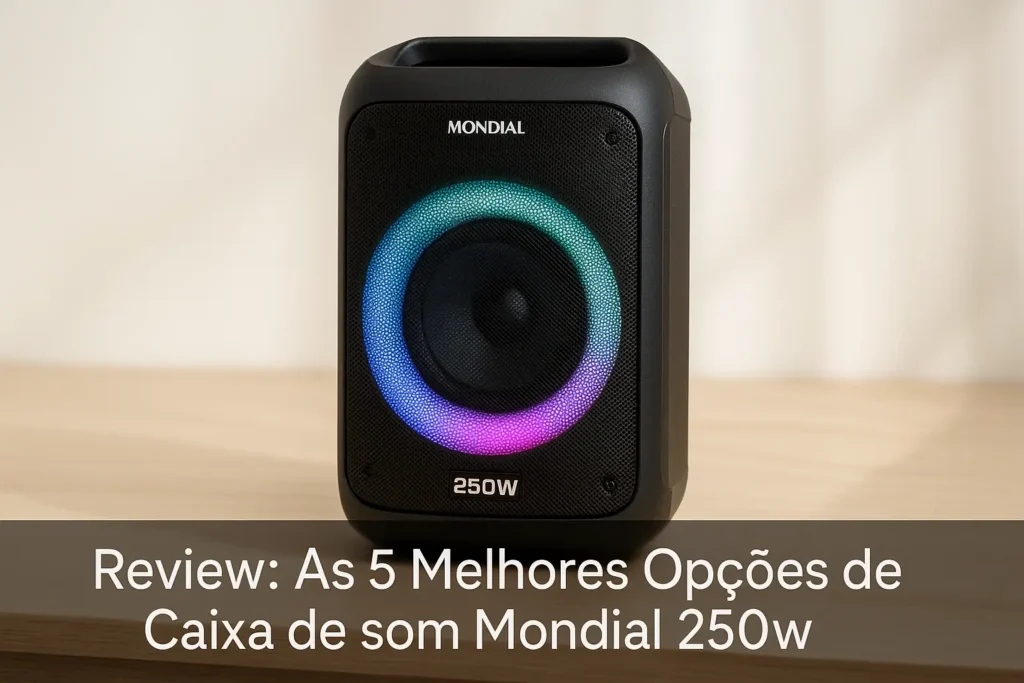 As 5 Melhores Opções de Caixa de som Mondial 250w