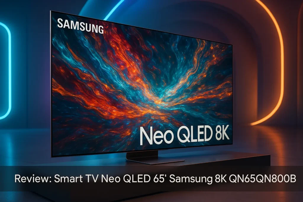 Top Cinco smart TV NEO QLED 65 Samsung 8k qn65qn800b