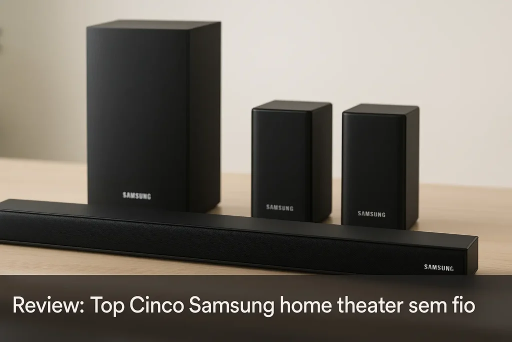 Top Cinco Samsung home theater sem fio
