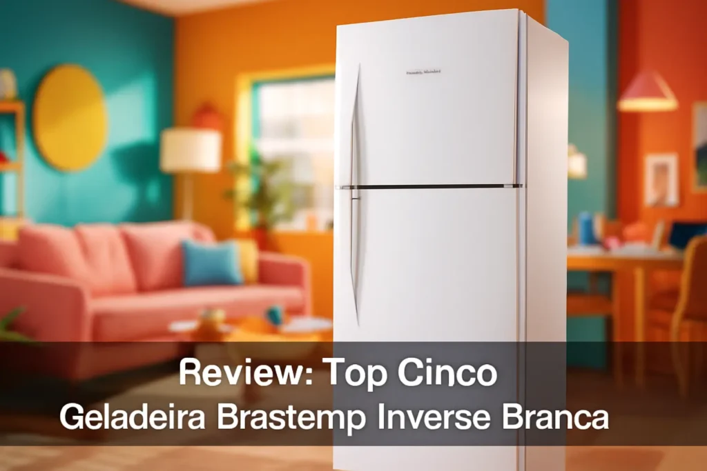 Top Cinco Geladeira Brastemp Inverse Branca