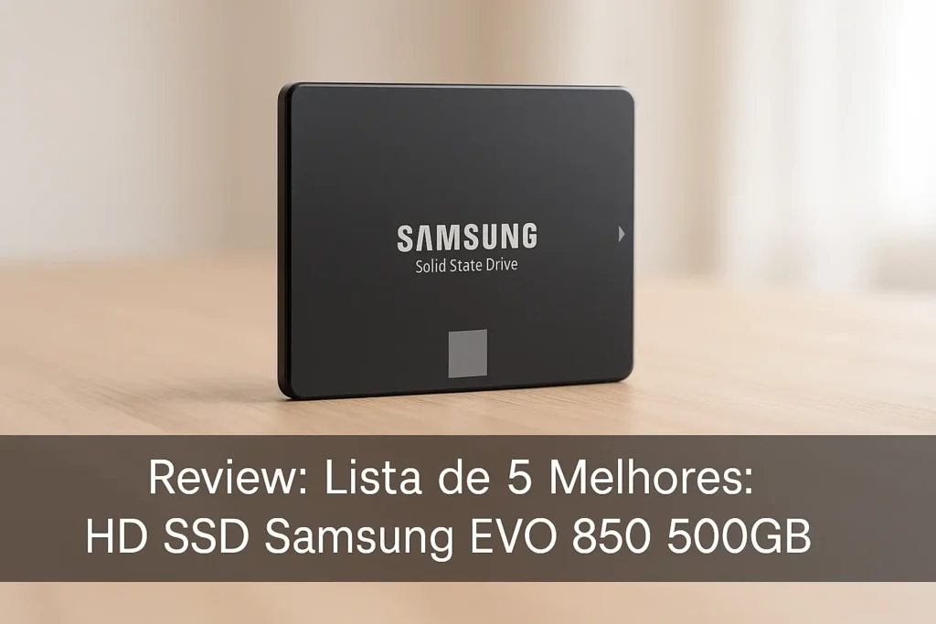 Lista de 5 Melhores: hd SSD Samsung EVO 850 500gb