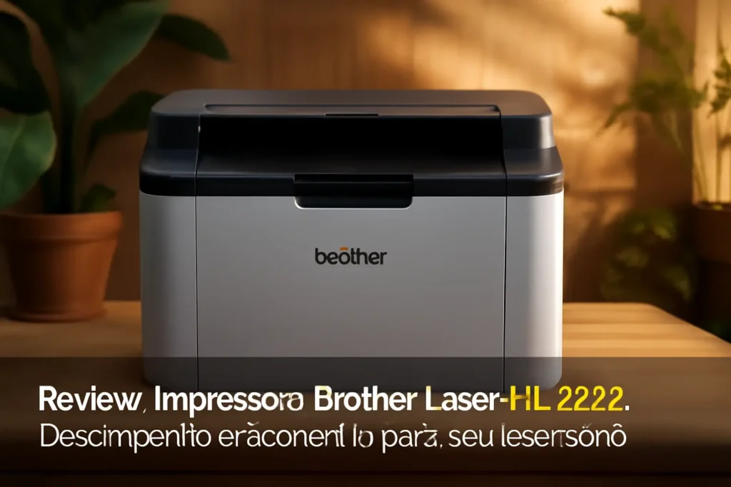 Impressora Brother Laser HL1222: Desempenho e Economia para Seu Escritório