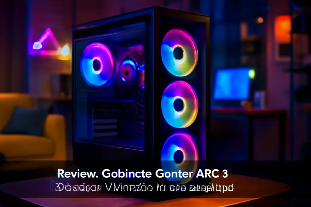Gabinete Gamer Aigo ARC3 | Mid-Tower | Tipo Aquário | Vidro Panorâmico