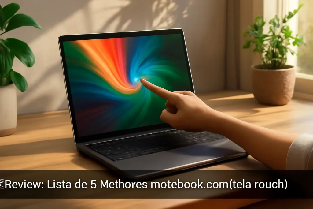 Lista de 5 Melhores: notebook com tela touch