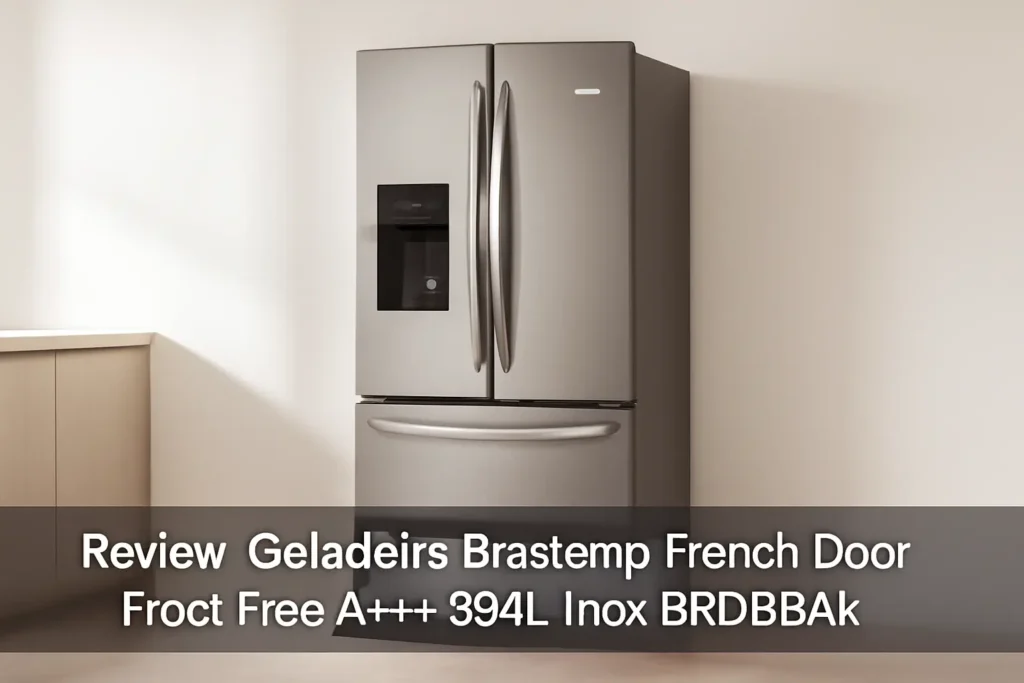 Geladeira Brastemp French Door Frost Free A+++ 554L Inox BRO85AK