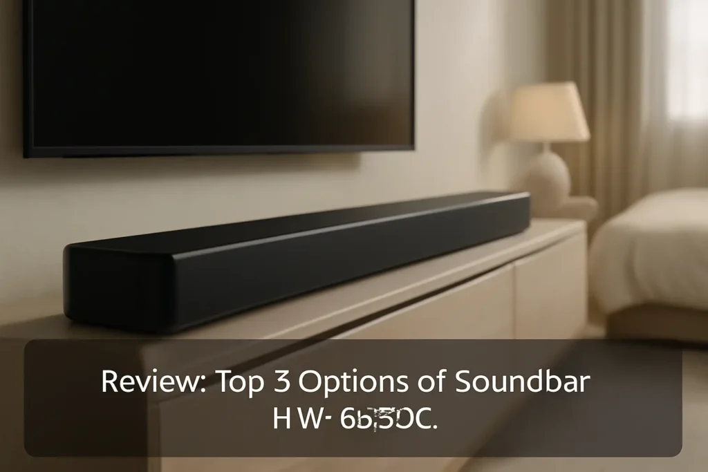 Top 5 Opções de soundbar hw q990c