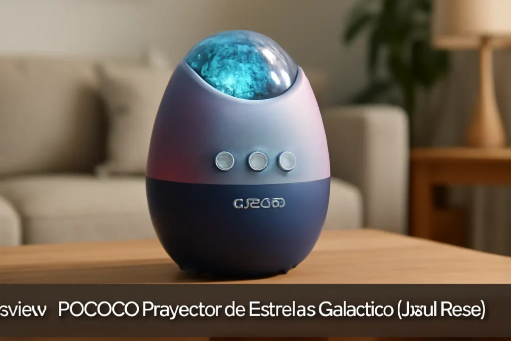 POCOCO Proyector de Estrellas Galáctico (Azul Rosa) - Projeção Estelar e Relaxamento