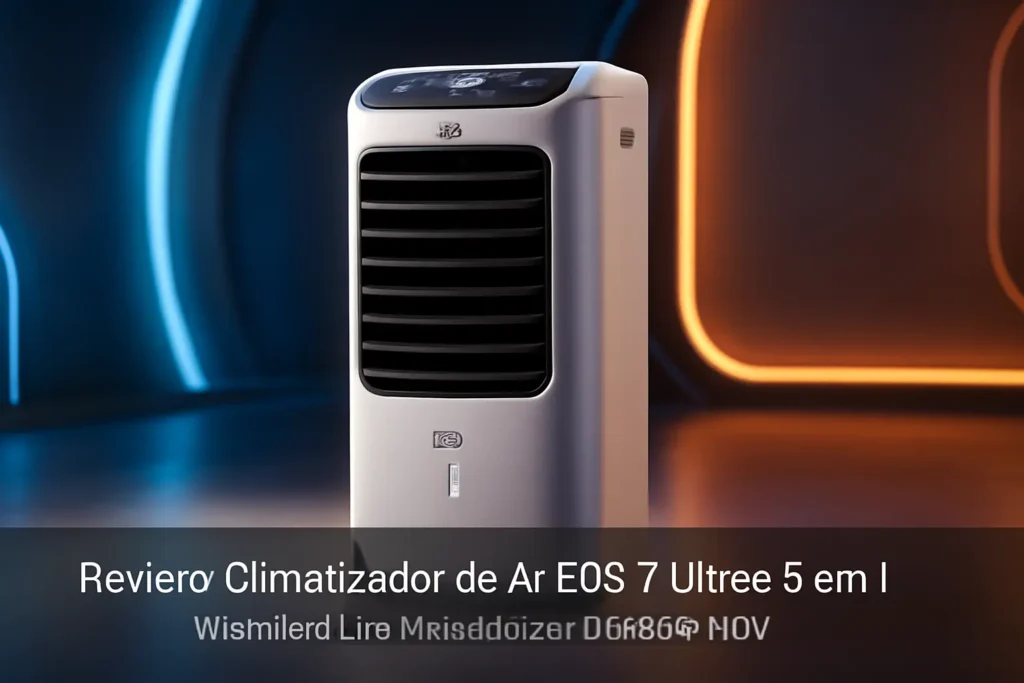 Climatizador de Ar EOS 7 Litros 5 em 1 Quente e Frio Artic Fresh ECL70Q 110V: Conforto e Versatilidade para o Seu Lar