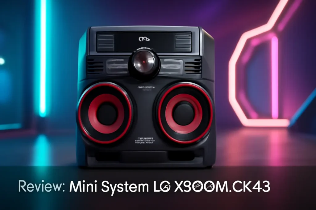 Mini System LG XBOOM CK43N: Potência e Conectividade Bluetooth