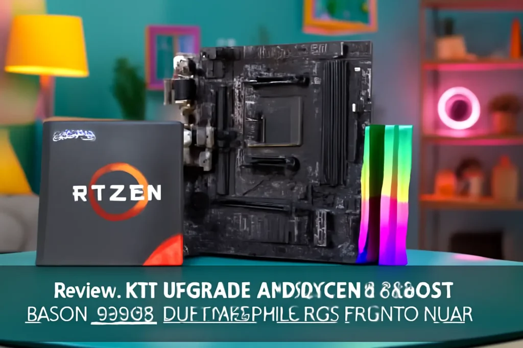 KIT UPGRADE AMD RYZEN 5 5600GT, B450M, 2X8GB DDR4 3200MHz RGB PRONTO PARA USAR