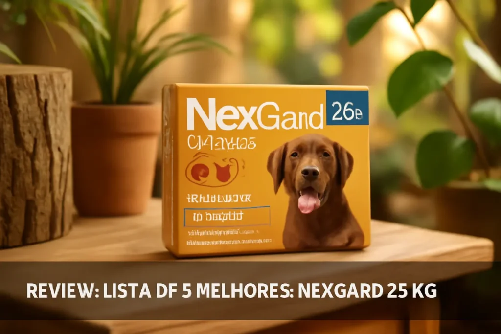 Lista de 5 Melhores: nexgard 25 kg