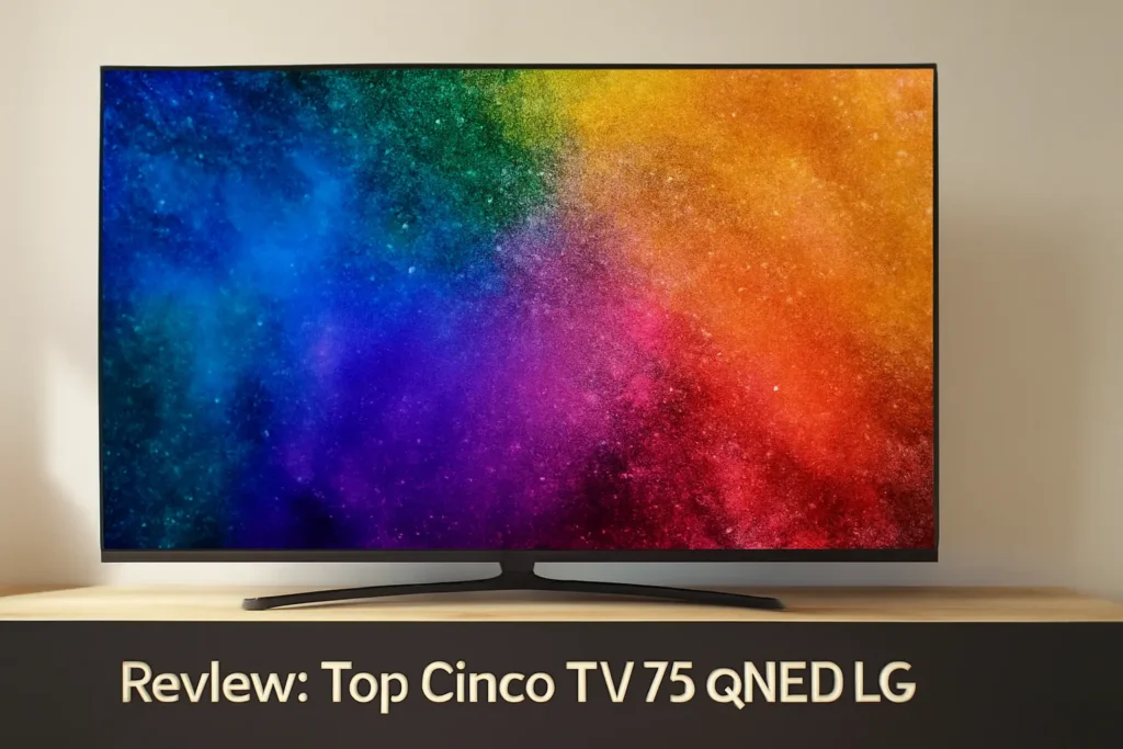 Top Cinco TV 75 QNED LG