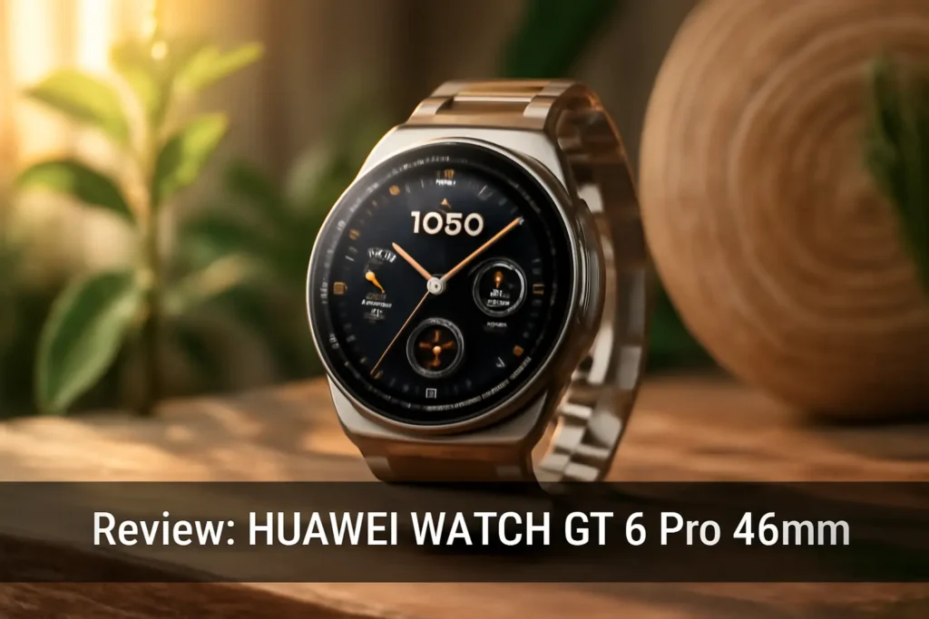 HUAWEI WATCH GT 5 Pro 46mm: O Smartwatch de Titânio e Cerâmica para Atletas e Estilo