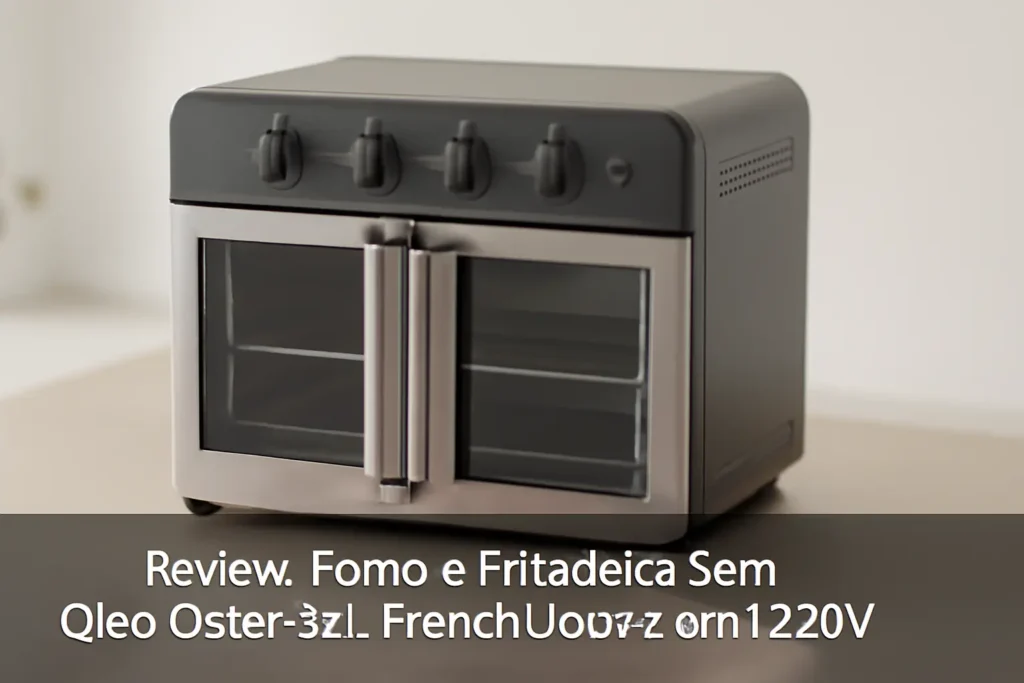 Forno e Fritadeira Sem Óleo Oster 42L French Door 2 em 1 - 220V