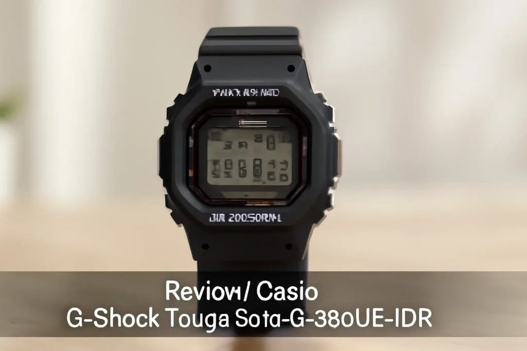 Relógio Casio G-Shock Tough Solar G-5600UE-1DR: Resistente e Sustentável