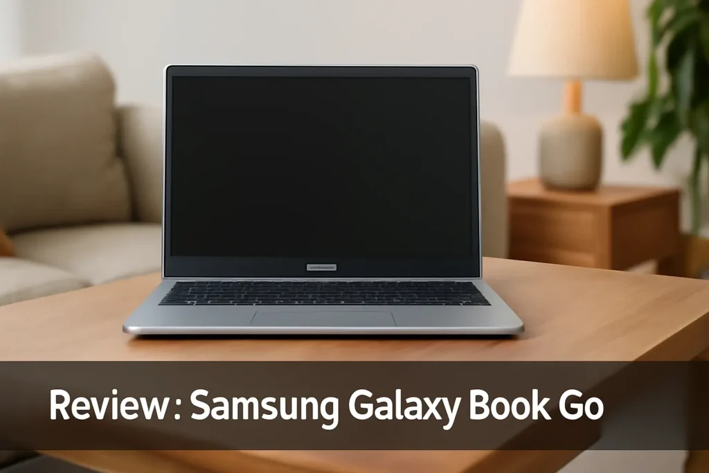 Samsung Notebook Galaxy Book GO: Desempenho e Portabilidade