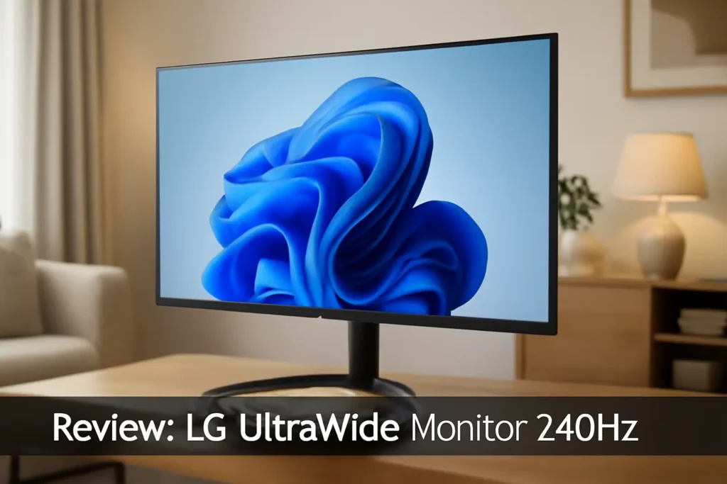 Top Cinco LG ultrawide monitor 240hz