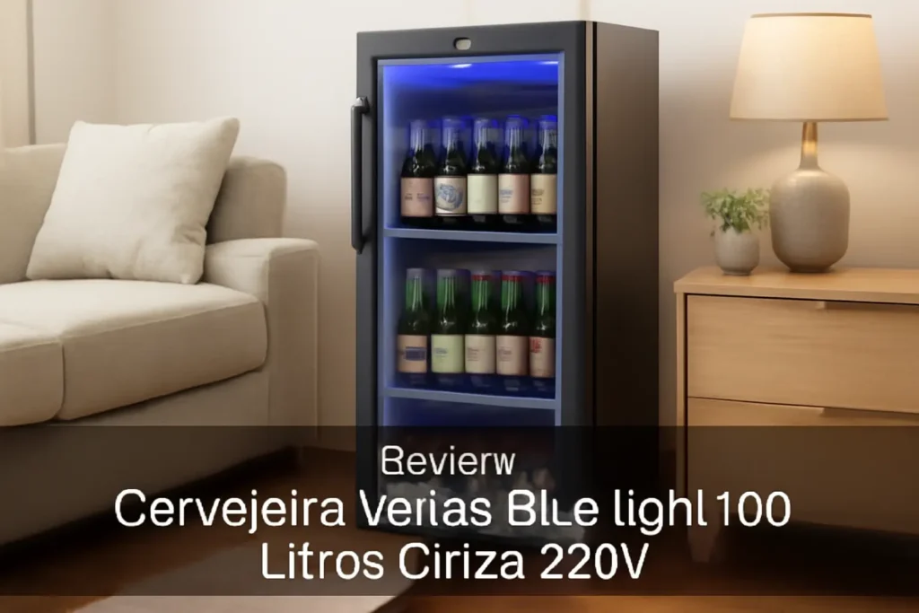 Cervejeira Venax Blue Light 100 Litros Cinza 220v