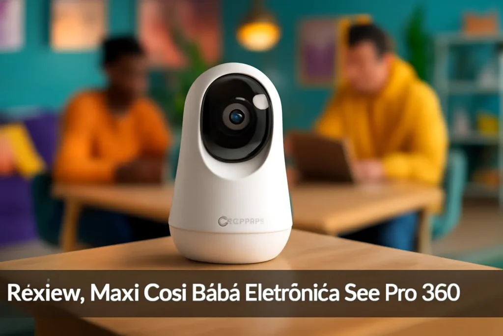 Maxi Cosi Babá Eletrônica See Pro 360: Tecnologia e Conforto para o Seu Bebê