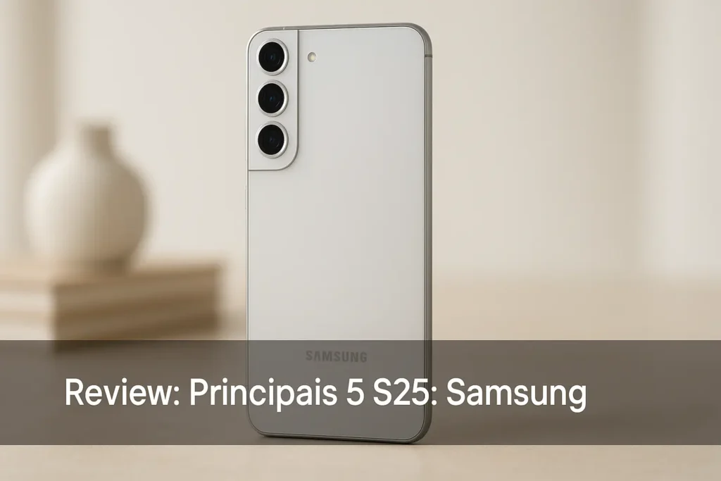 Principais 5 S25: Samsung