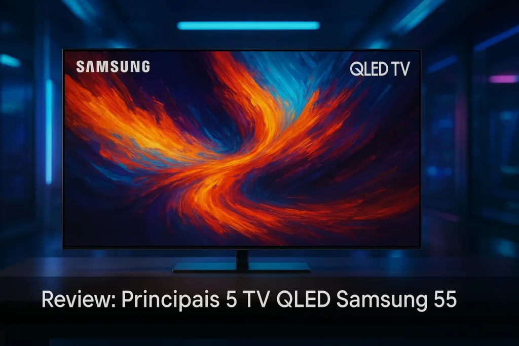 Principais 5 TV QLED Samsung 55