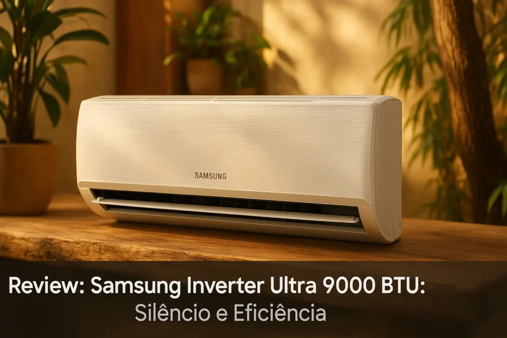 Samsung Inverter Ultra 9000 BTU: Silêncio e Eficiência