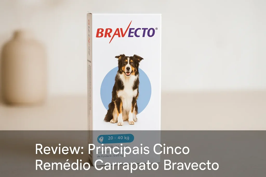 Principais Cinco remedio carrapato bravecto