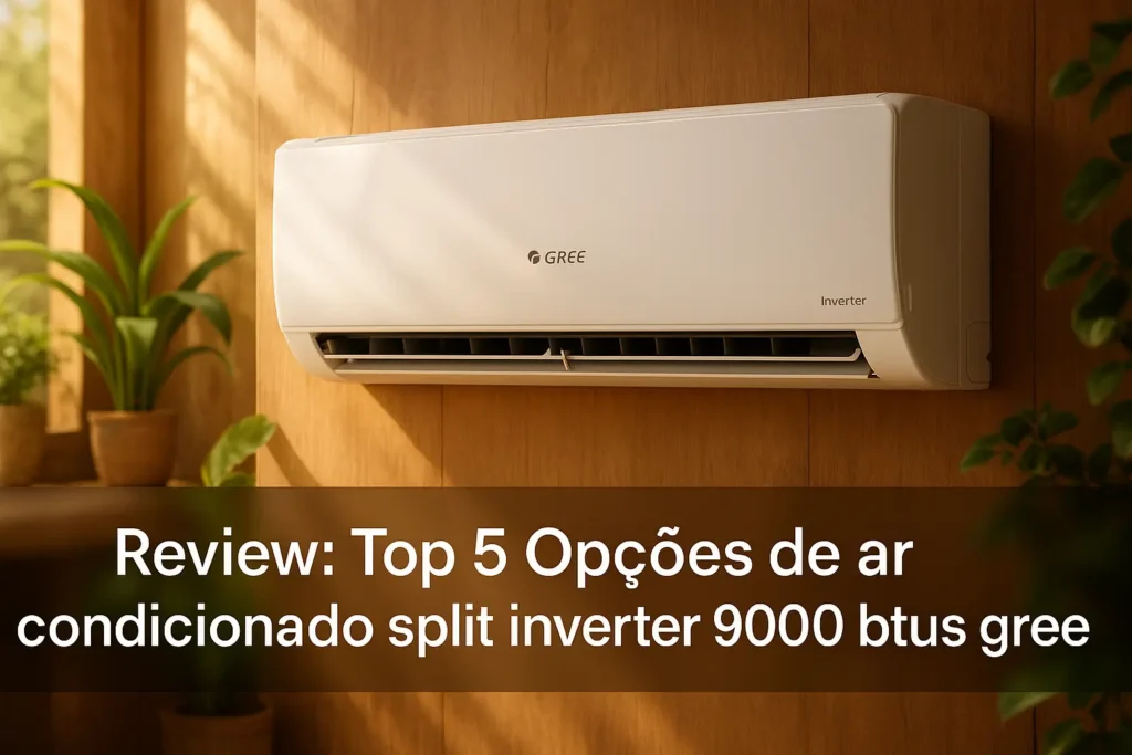 Top 5 Opções de ar condicionado split inverter 9000 btus gree