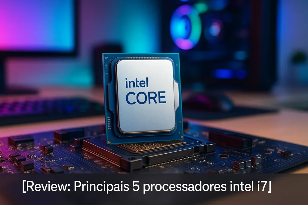 Principais 5 processador intel i7