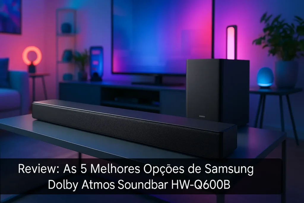 As 5 Melhores Opções de Samsung dolby atmos soundbar hw-q600b