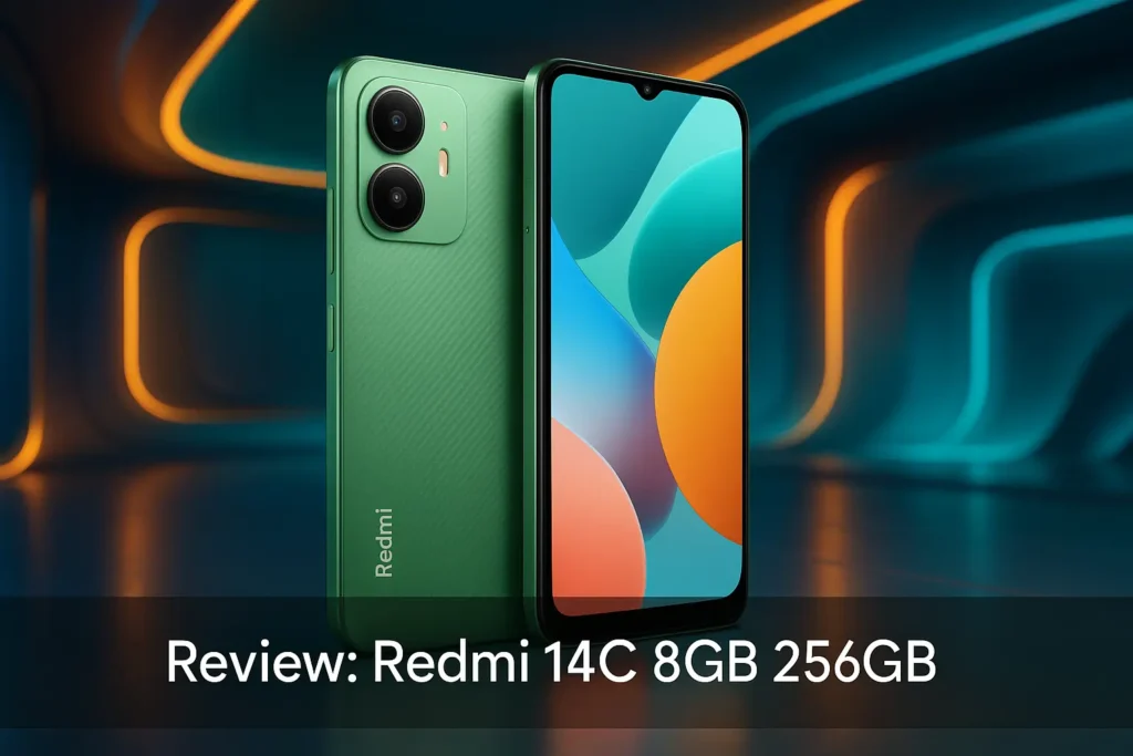 Redmi 14C 8GB 256GB: Potência e Estilo em Verde