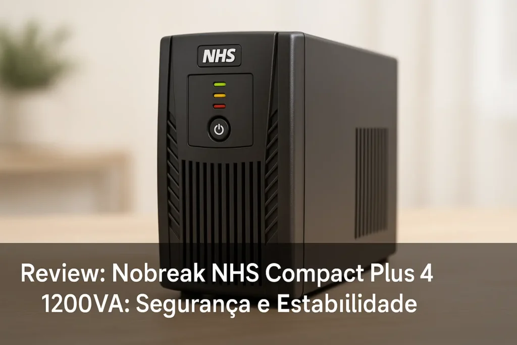 Nobreak NHS Compact Plus 4 1200VA: Segurança e Estabilidade