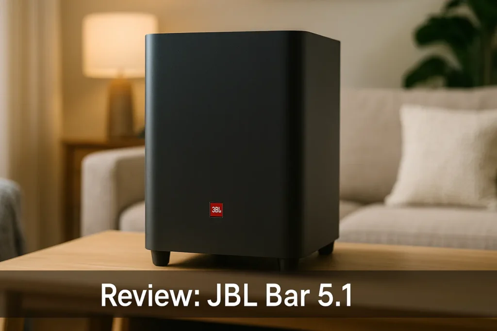 Principais Cinco subwoofer JBL bar 5.1
