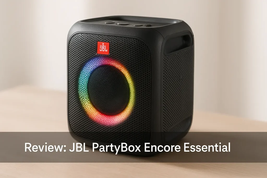 JBL Partybox Encore Essential: som potente e luzes vibrantes
