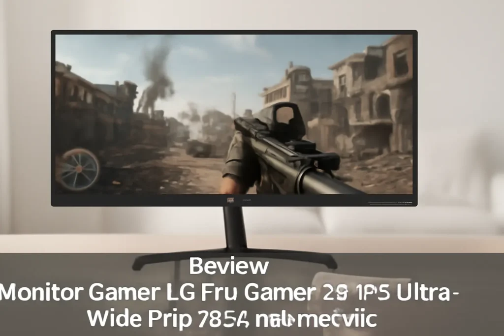 Monitor Gamer LG Pro Gamer 29" IPS UltraWide FHD 75Hz 1ms FreeSync