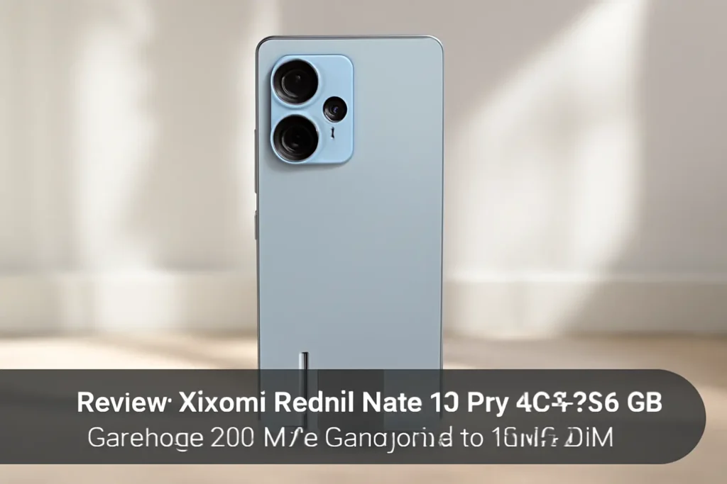 Smartphone Xiaomi Redmi Note 13 Pro 4G 8+256 GB: Câmera de 200 MP e Carregamento Turbo 67W