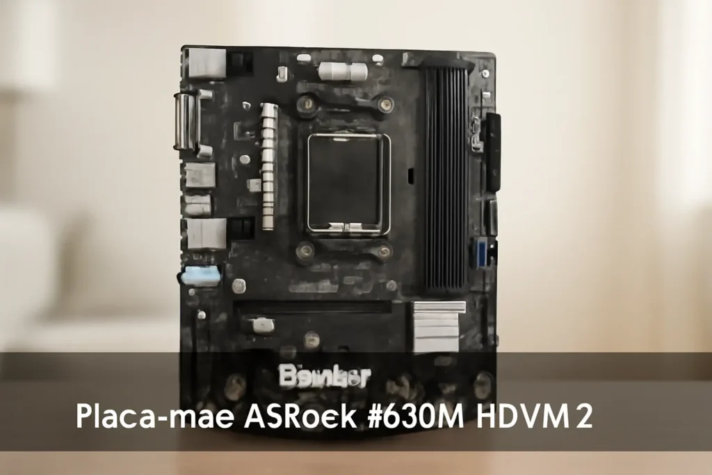 Placa Mãe ASRock A620M-HDV/M.2, Chipset A620, AMD AM5, mATX, DDR5: Desempenho e Estabilidade para Montagens Avançadas