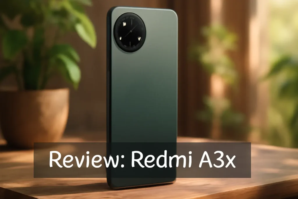 Principais Cinco A3x Redmi