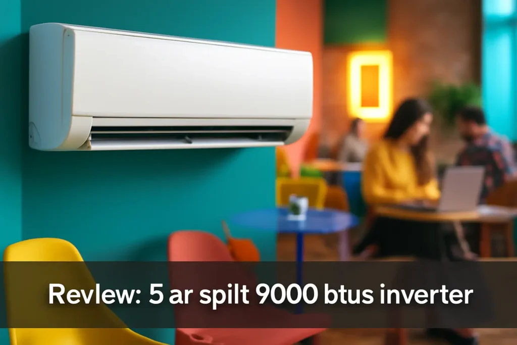 Principais 5 ar split 9000 btus inverter