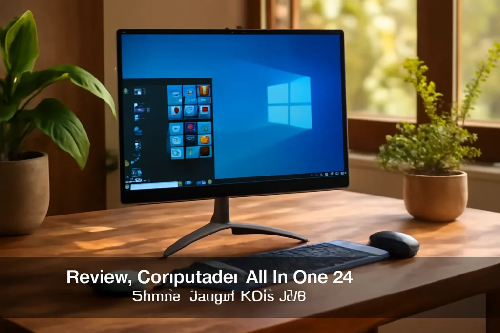 Computador All In One 24", Intel Core I7, 16Gb, Ssd 512Gb, Webcam, Wifi, Bluetooth, Windows 10 - 3Green Unique AI3G-035