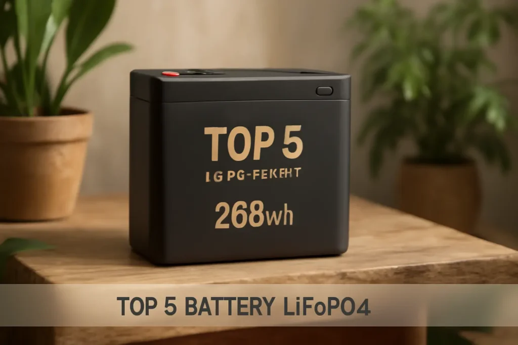 Top 5 bateria lifepo4 de 268wh