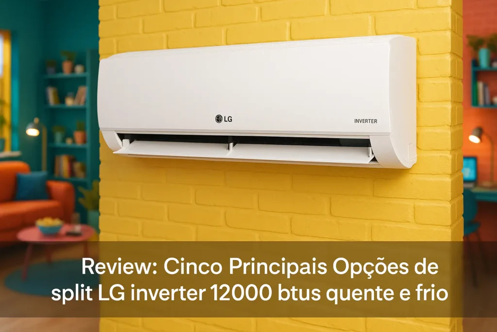 Cinco Principais Opções de split LG inverter 12000 btus quente e frio