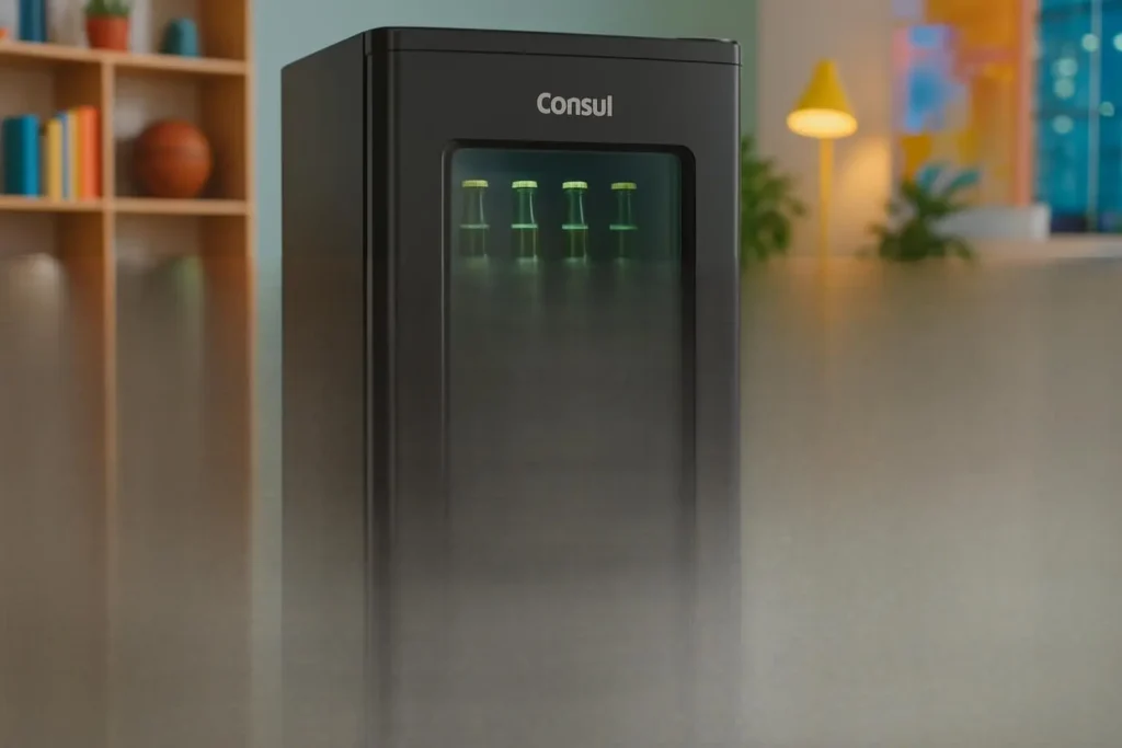 Cervejeira Consul Preta CZE12BE: compacta e estilosa