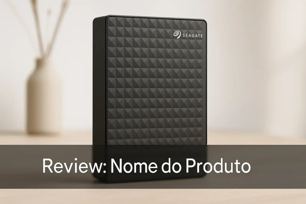 Top Cinco HD externo seagate