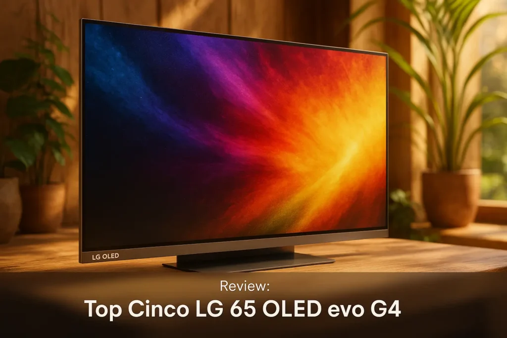 Top Cinco LG 65 OLED EVO g4